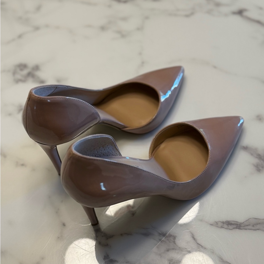 INC International Concepts Blush Patent Leather Heels